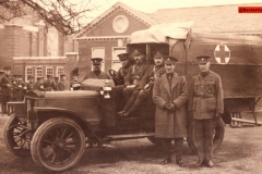 158-Balgowan-School-Military-Hospital.-Dr-George-Stilwell-standing-front-right-On-left-Dr-Randall.-1916